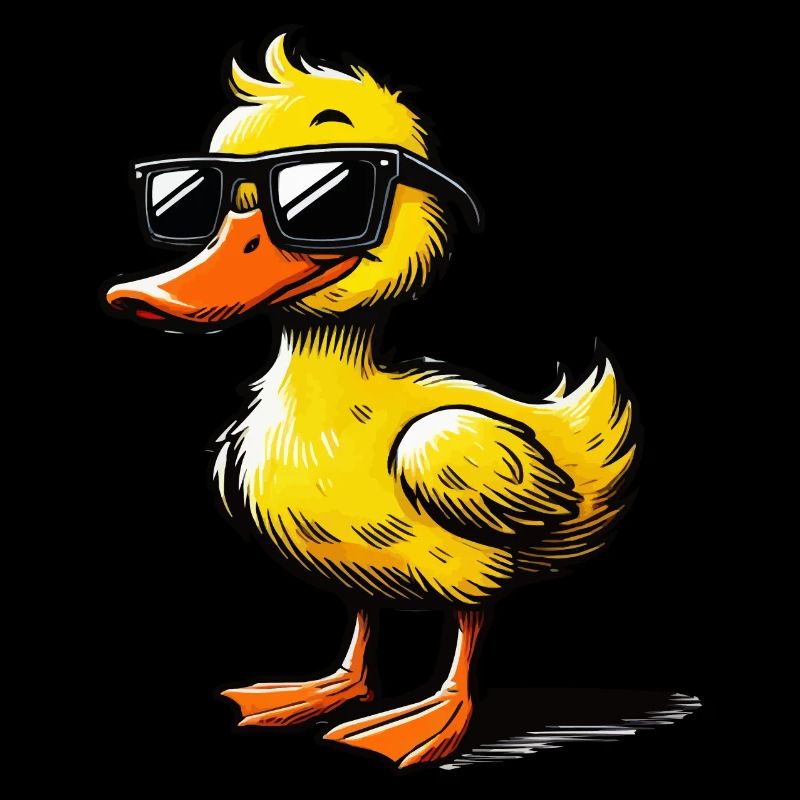 Bande dessinée de canard
