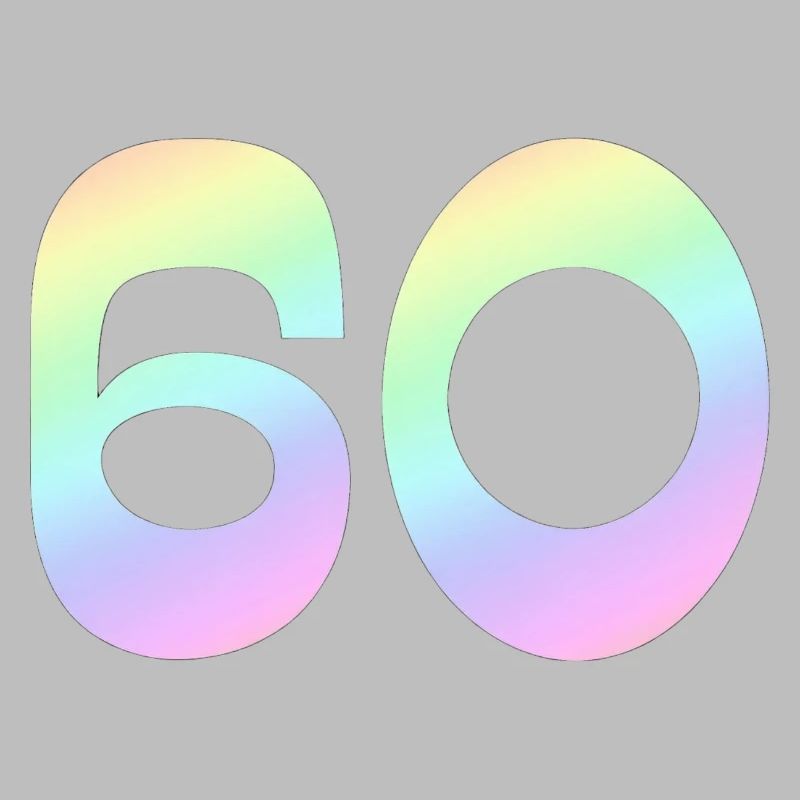 60, Gradient, Pastel