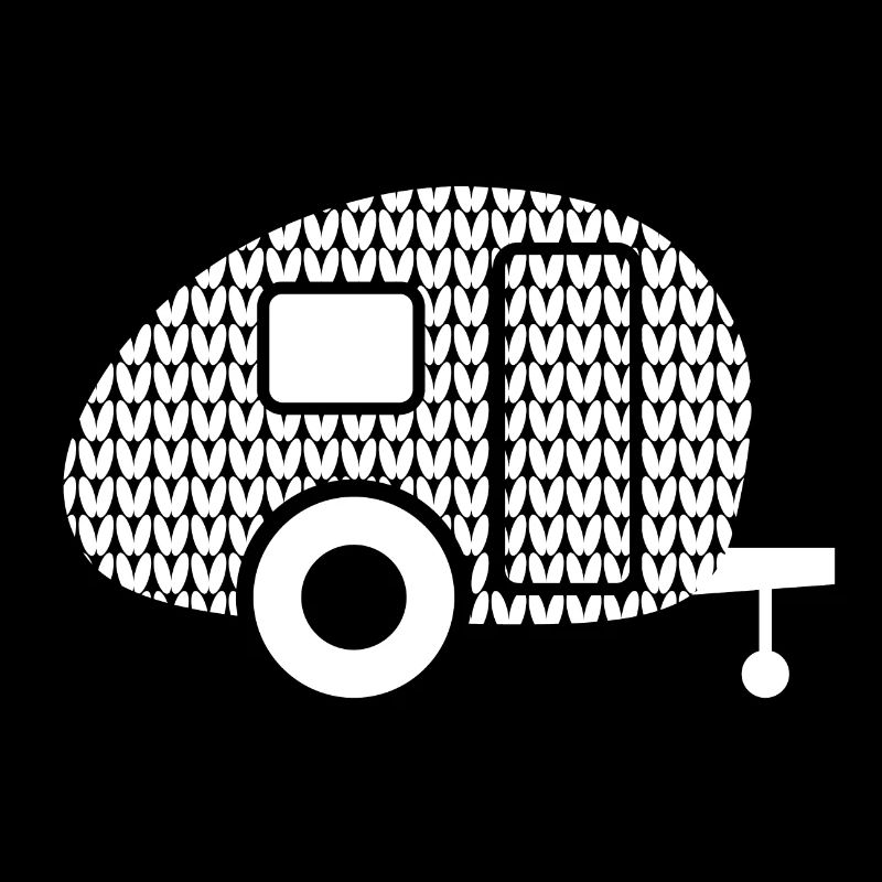Caravan Camping Knitting Pattern Winter Caravan