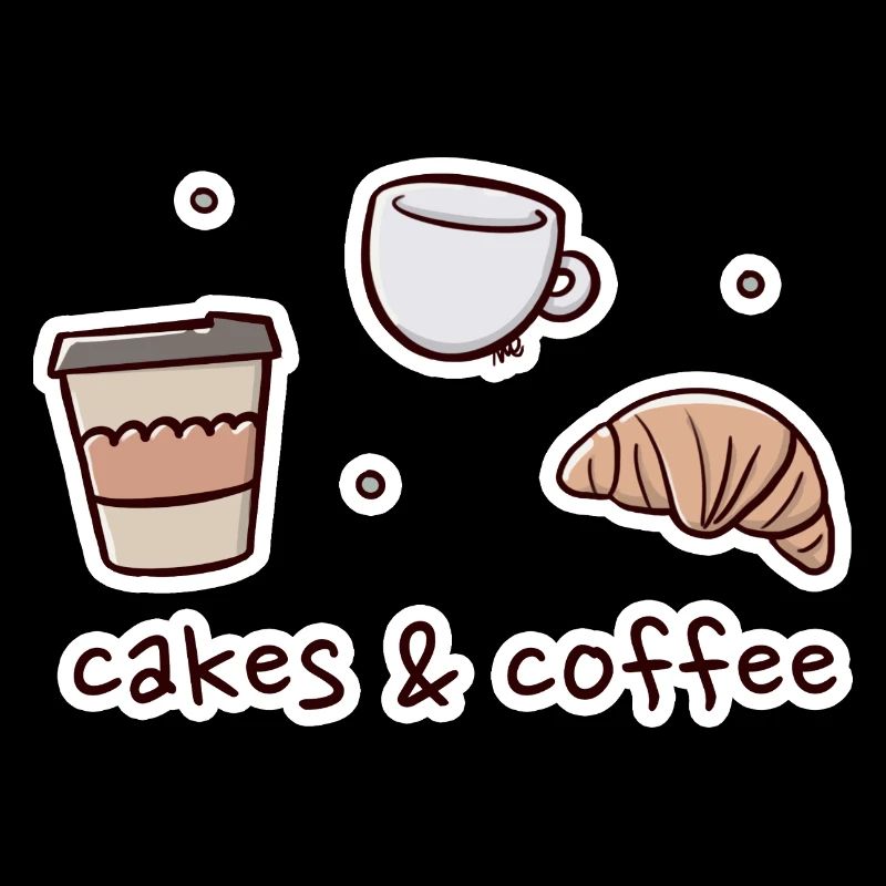 Bakery and Coffee Shop Illustration