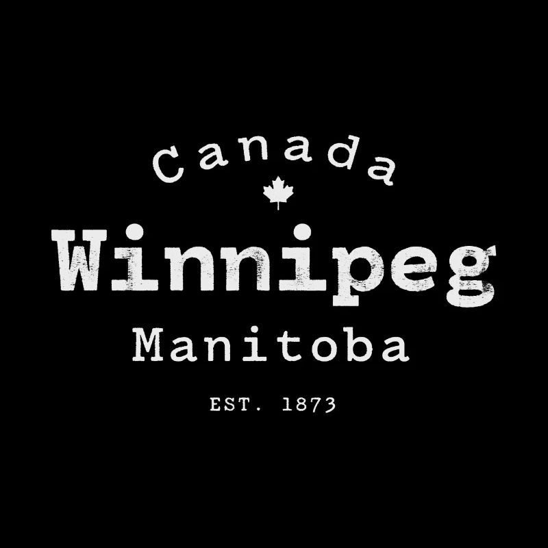 Winnipeg Manitoba Retro Logo
