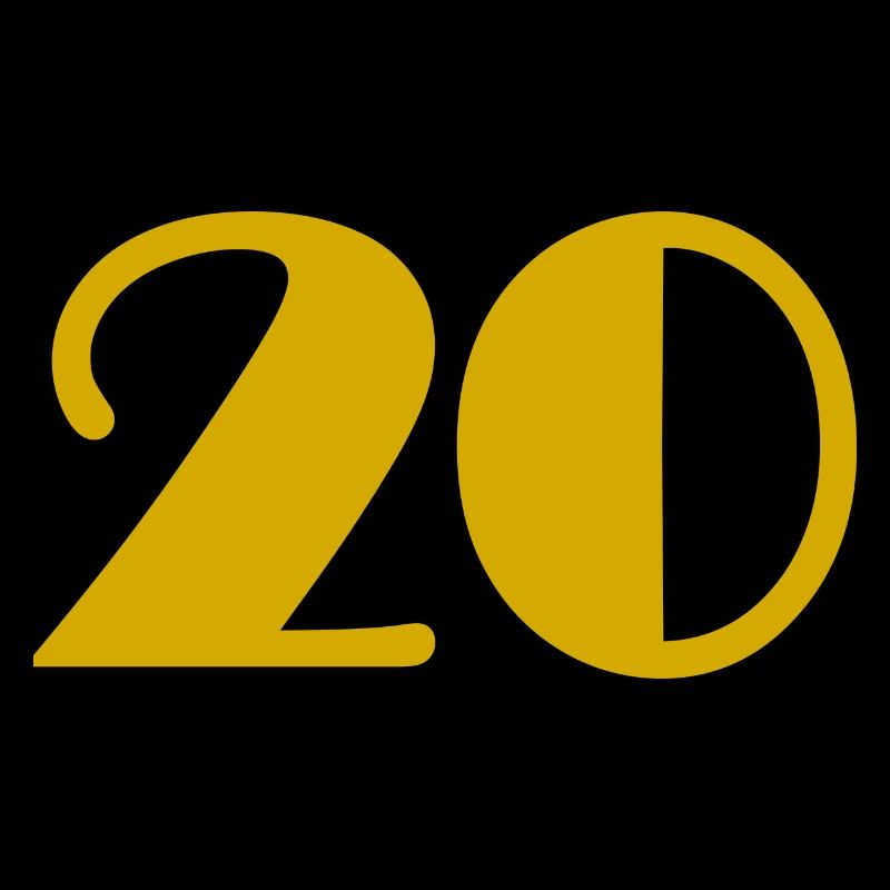 20. 20 ANS. 20e ANNIVERSAIRE. ANNIVERSAIRE 20 ANS.