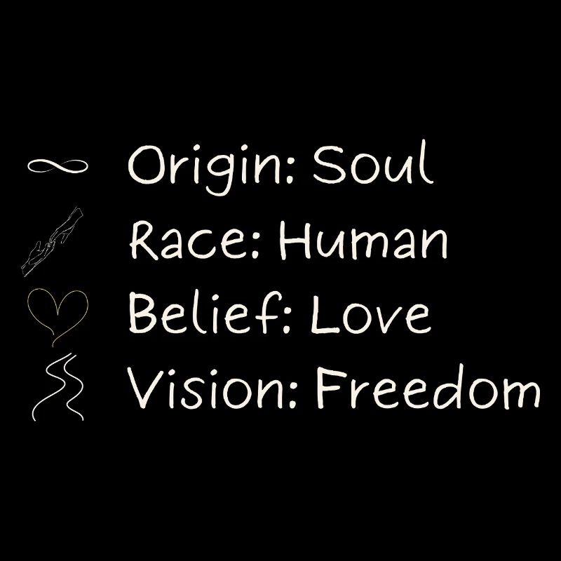 One Vision. One Freedom. One Humanity.