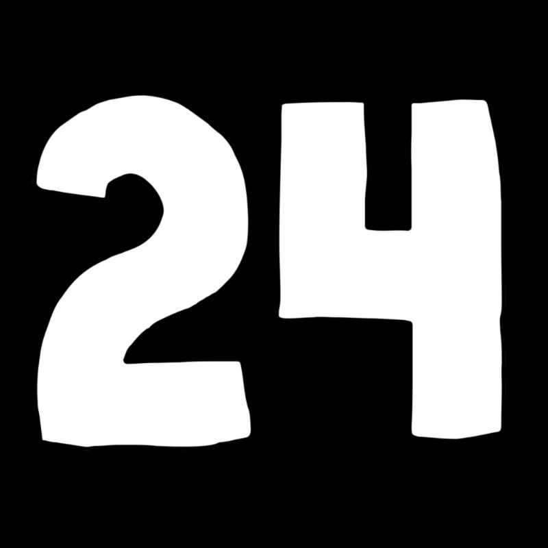 24 schwarzer rahmen