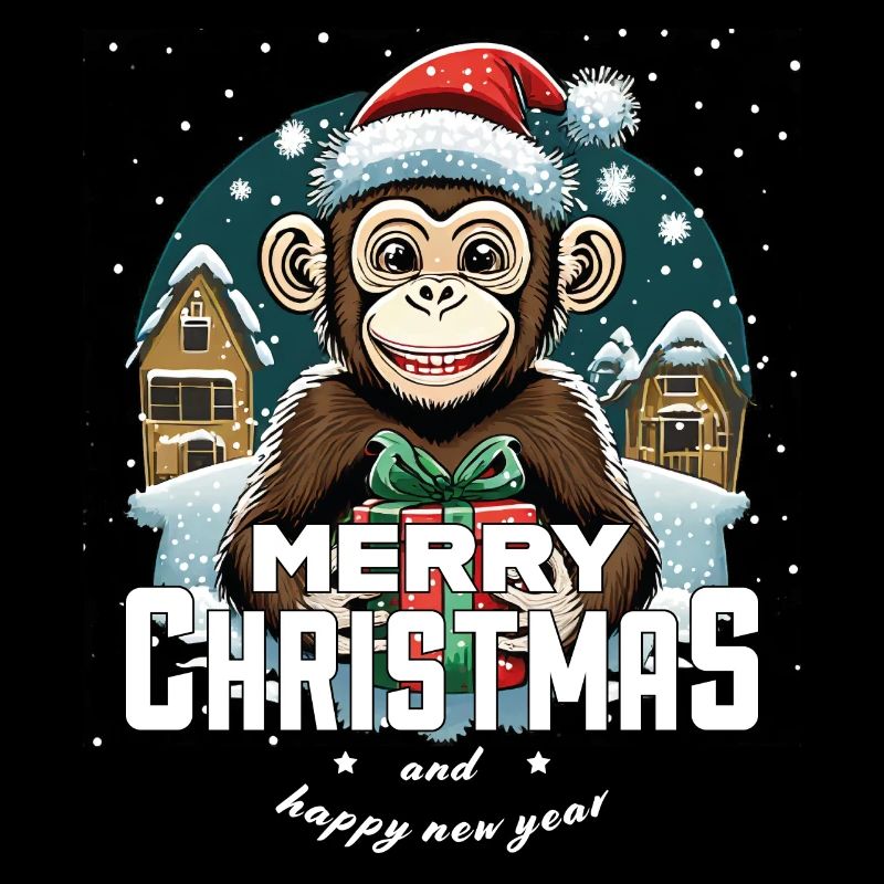 Christmas Monkey
