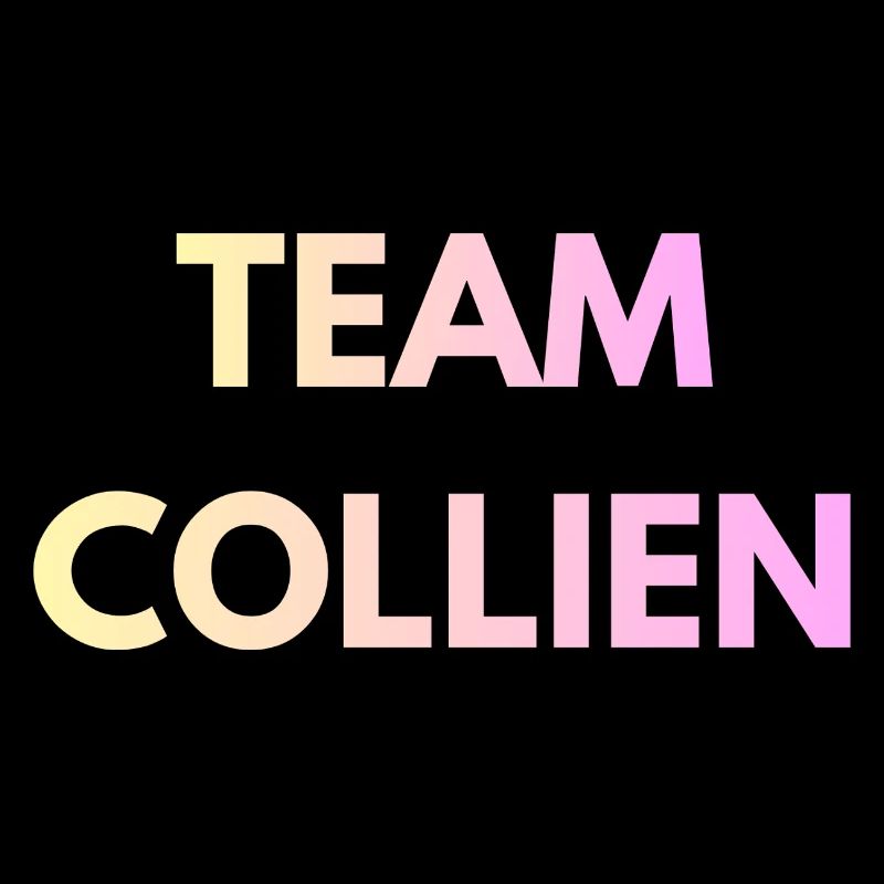 Team Collien Gradient Text