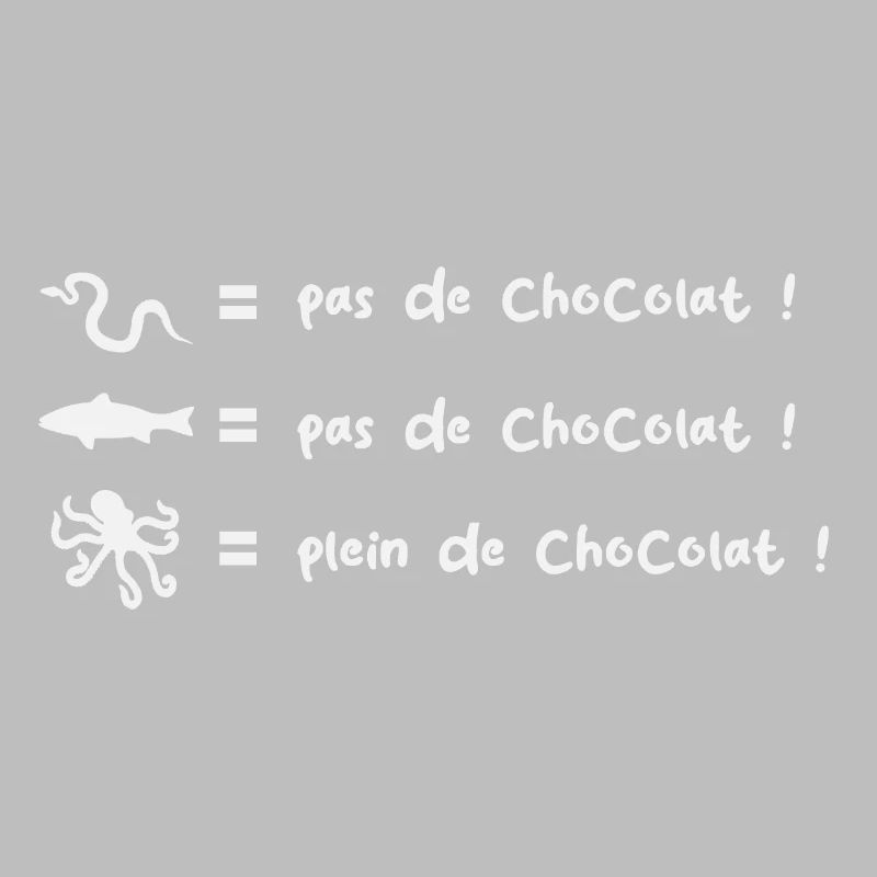 pas de chocolat!