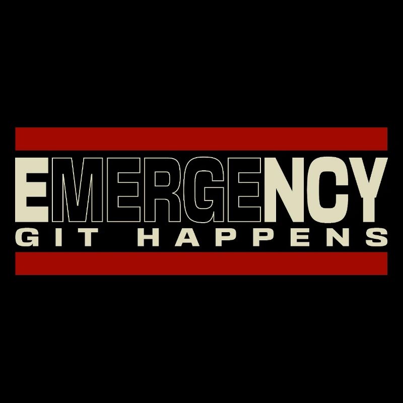 Nerd geek emergency git happens