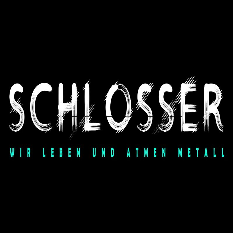 Schlosser Handwerker Design