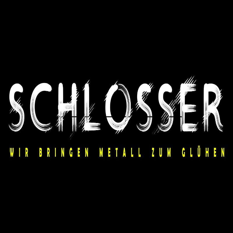 Schlosser Handwerker Design