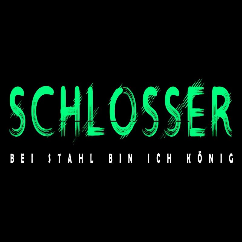 Schlosser Handwerker Design