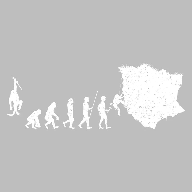Silhouette de l’évolution à l’aventure