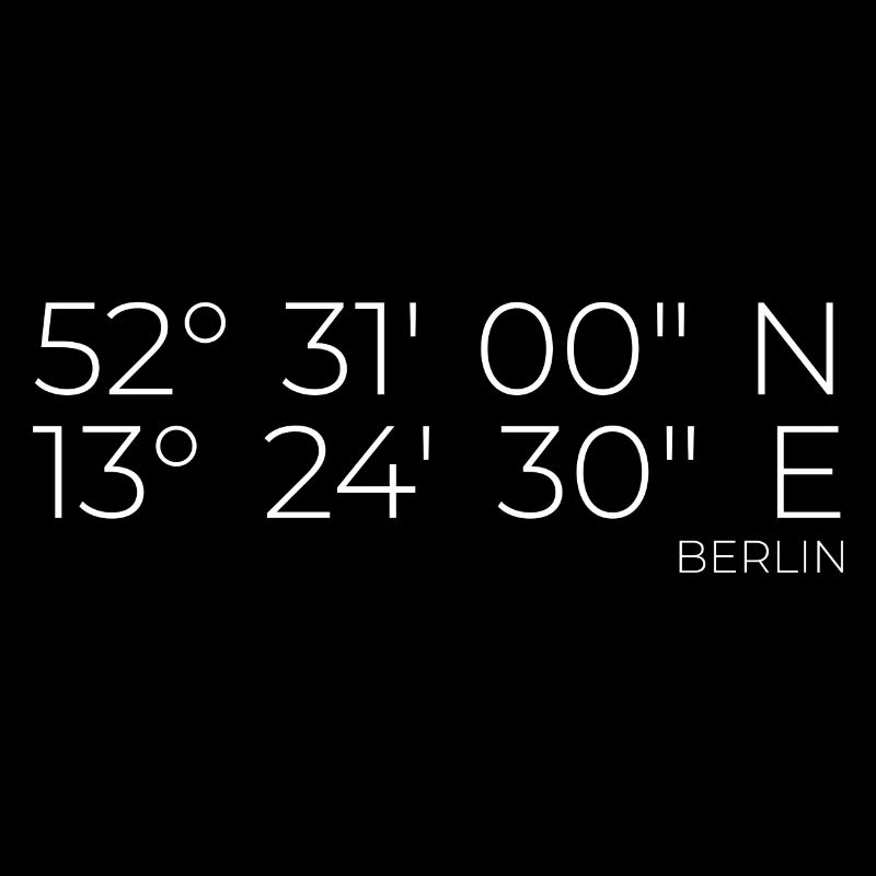 Coordonnées Berlin