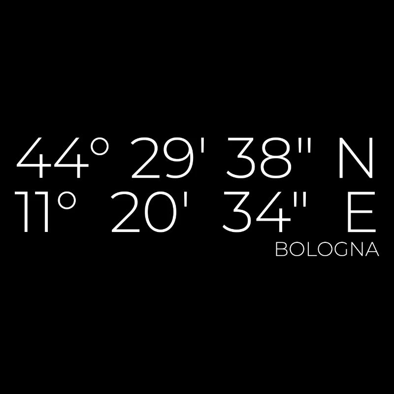 Coordonnées : Bologne, Italie