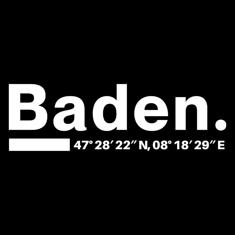 Baden Koordinaten Aargau Aargauer Aargauerin