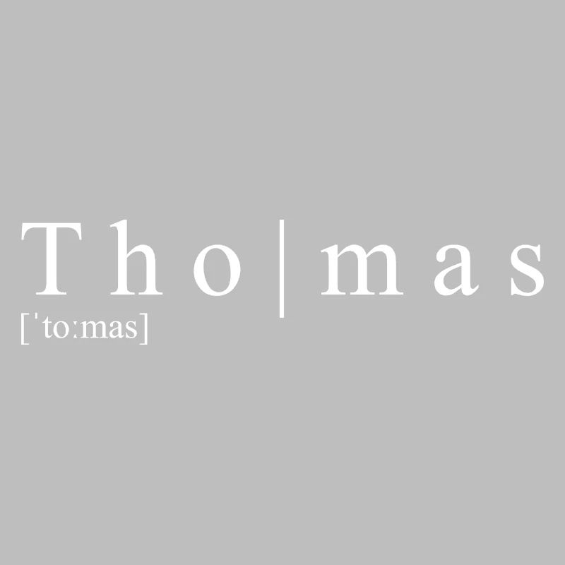 Thomas Definition Typography