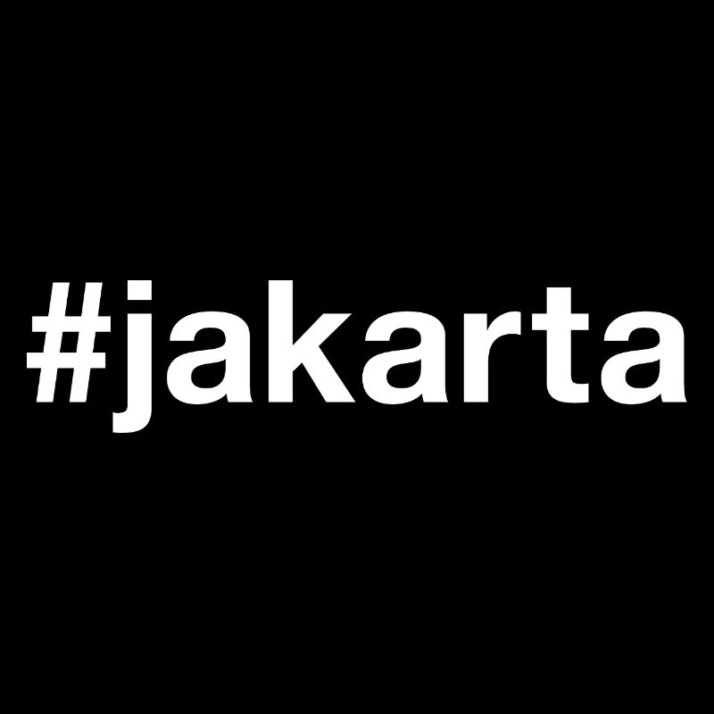 Jakarta Indonesia Hashtag