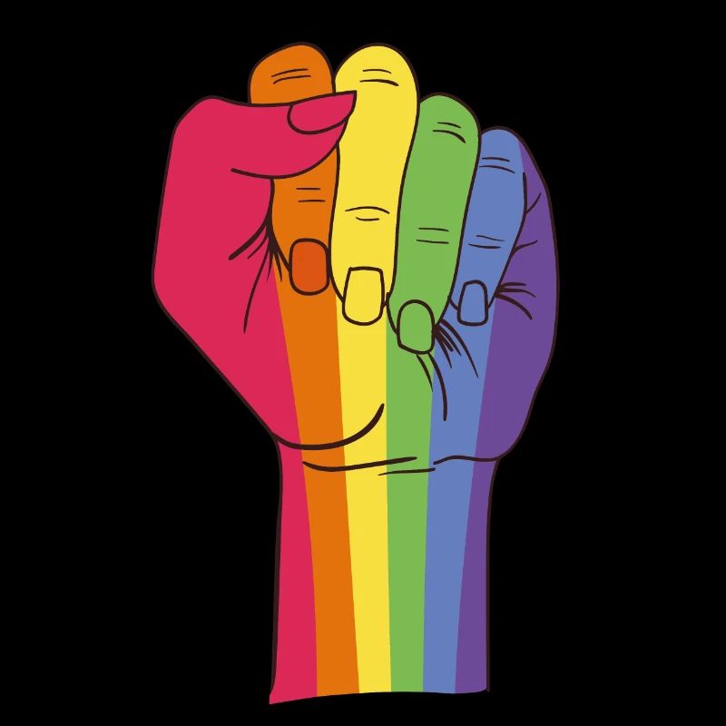 LGBT Faust Regenbogen Gay Pride Rechte