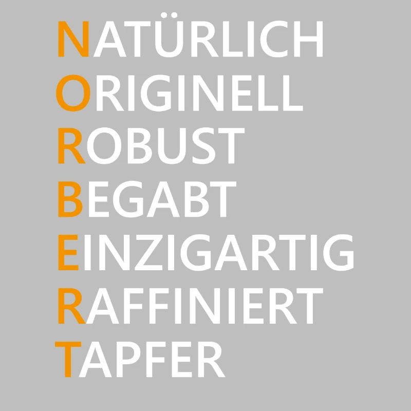 Norbert Name Geschenk
