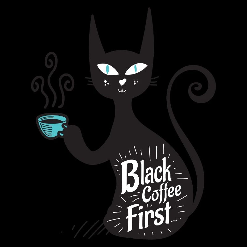 Le café noir d’abord