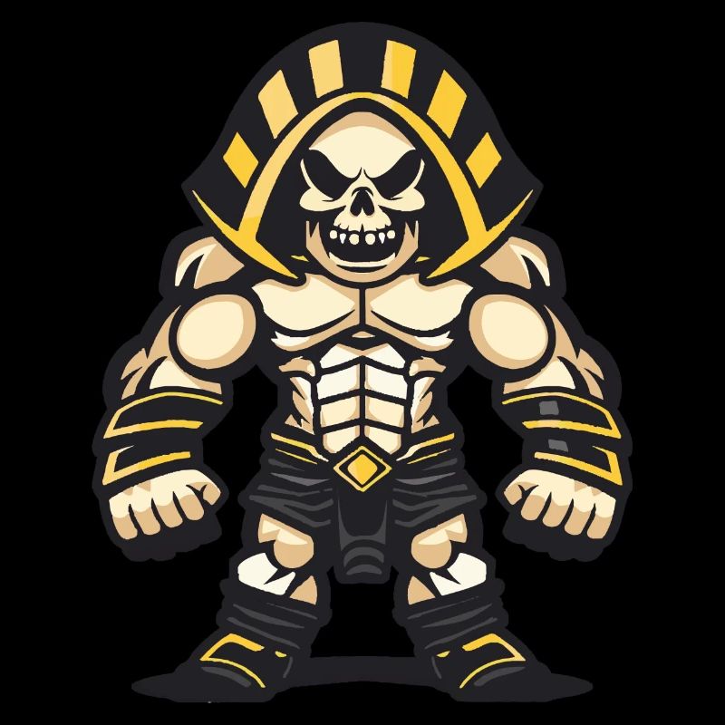 skull pharao