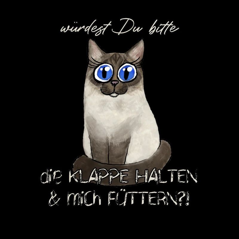 Hungrige Katze
