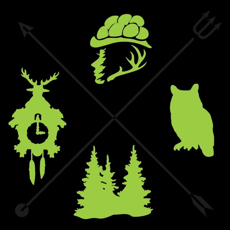 Panneau indicateur de la Forêt-Noire