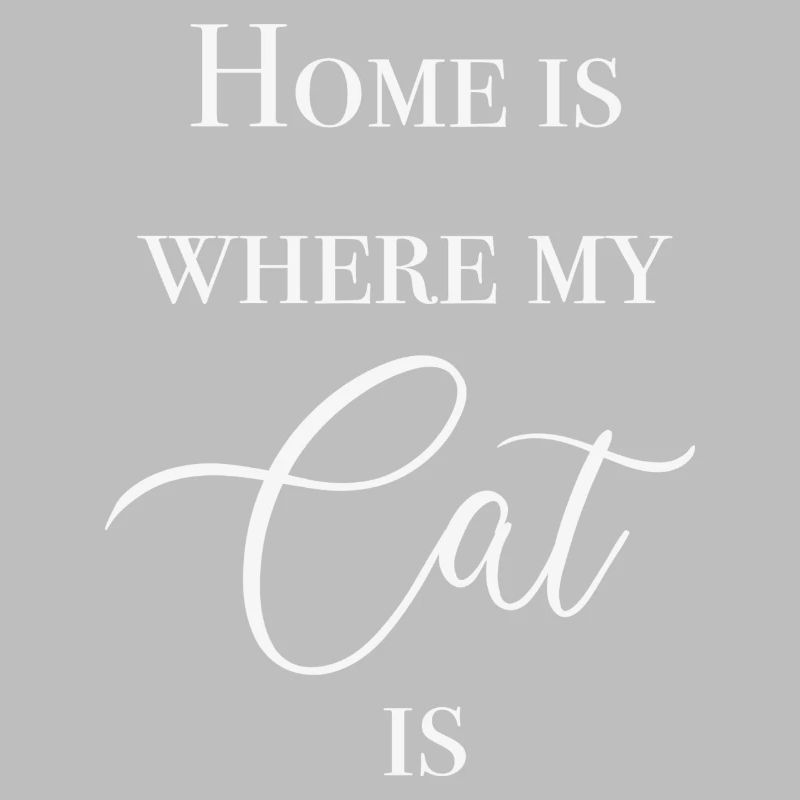 Mon chat est à la maison