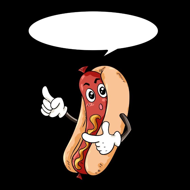 Hot Dog Essen Feinschmecker Geschenk