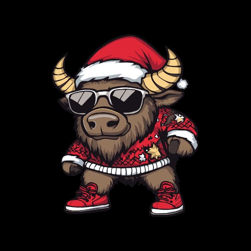 Noël du bison Noël
