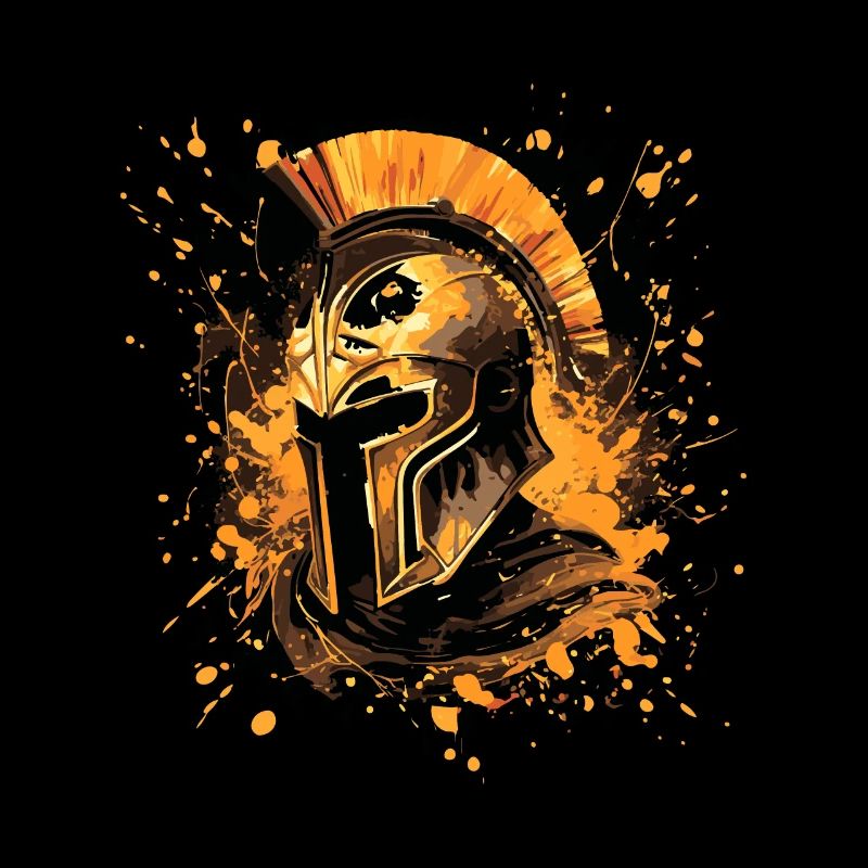 Spartan Helmet Warrior