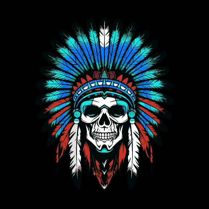 Crâne de chef indien Apache