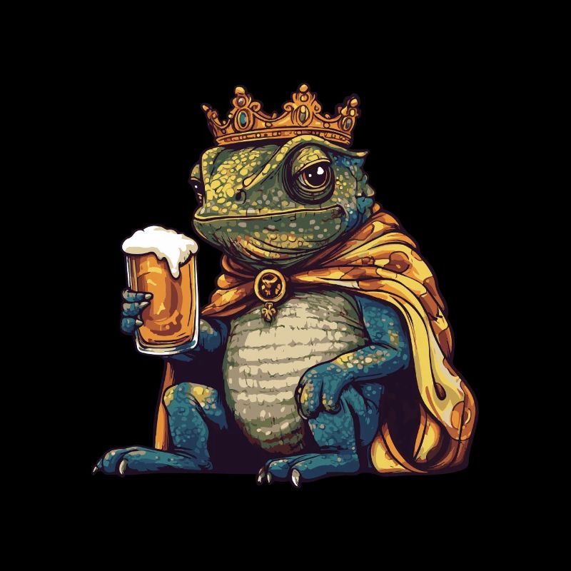 Chameleon Bier Lustig