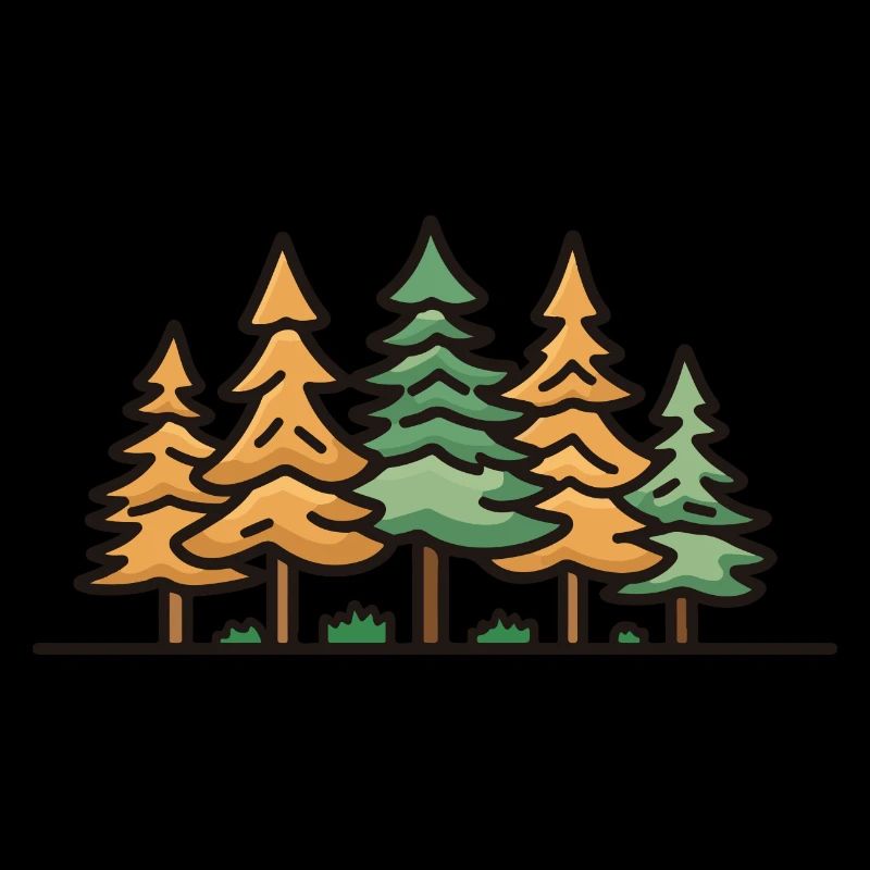 Wald Landschaft Bäume