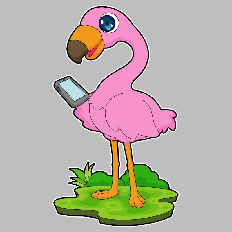 Flamingo Mobile Phone