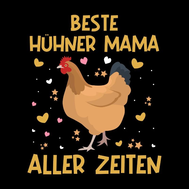 Beste Hühner Mama aller Zeiten