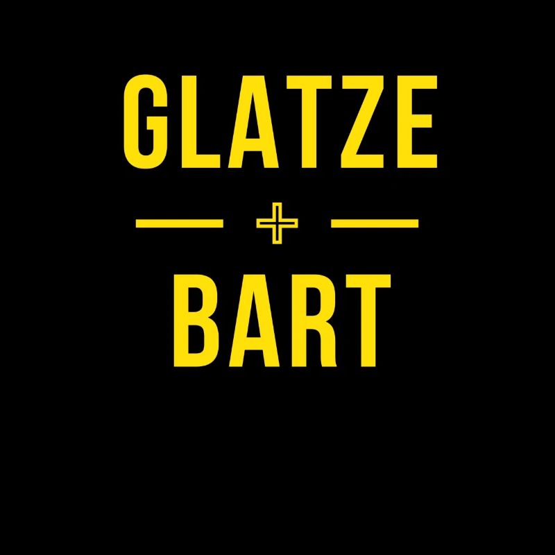 Glatze + Bart