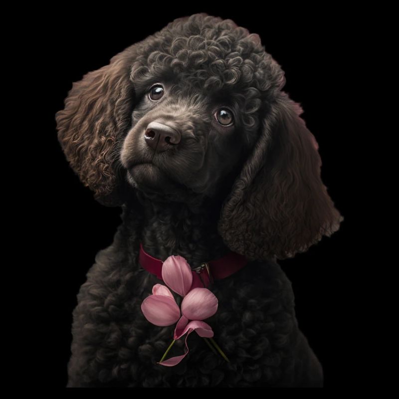 Caniche Saint-Valentin