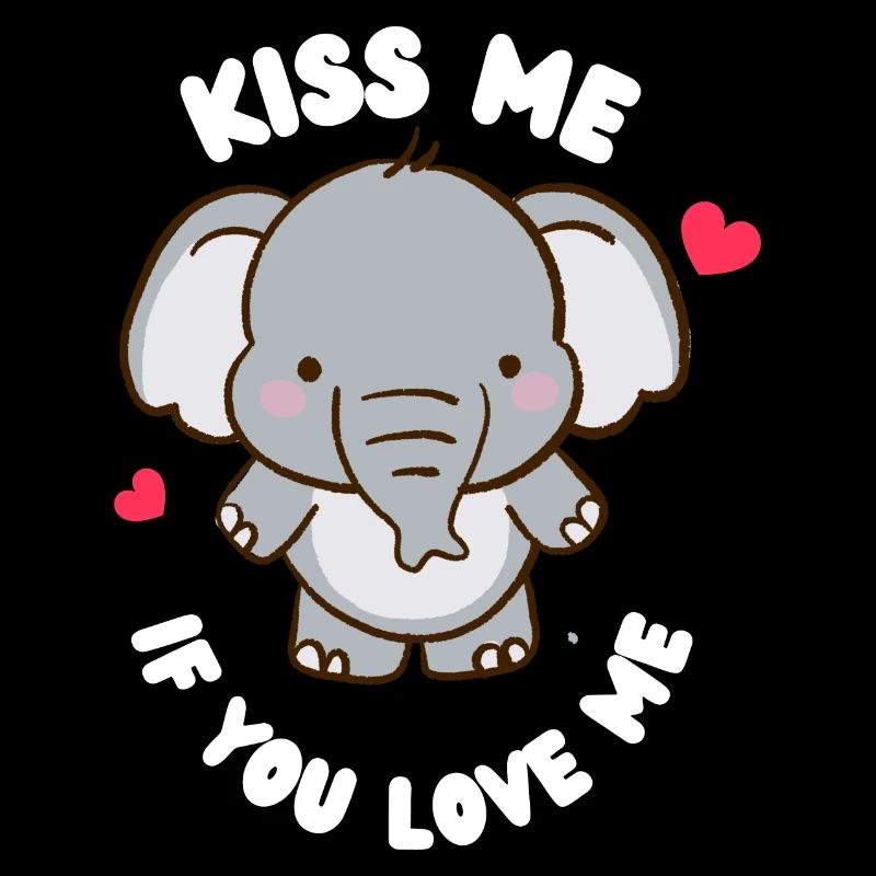cute children's design with elephant