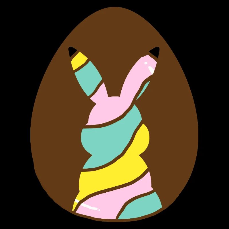 rabbit in egg