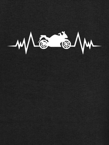 biker heartbeat motorcycle