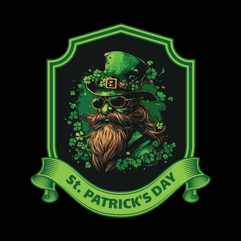 St. Patrick's Day Hipster Bart