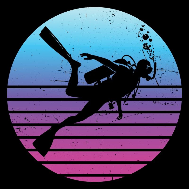 Diver Diver Hommes Scuba Diver Plongée sous-marine
