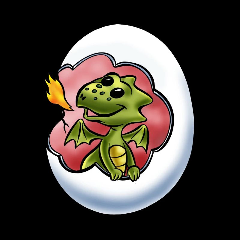 Les trappes de bébé Dragon de Dragon Egg Dragon Egg