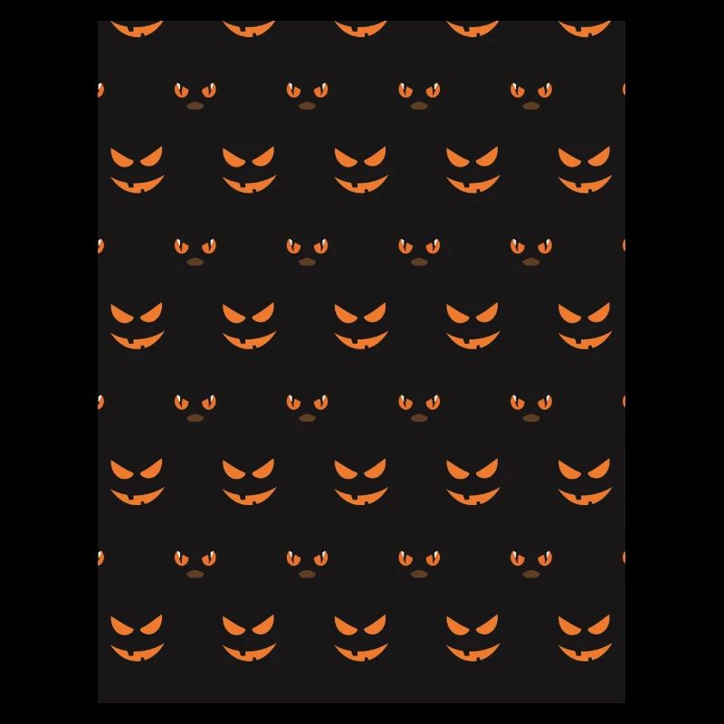 Cache-cou Halloween Jackolantern Neck Gator