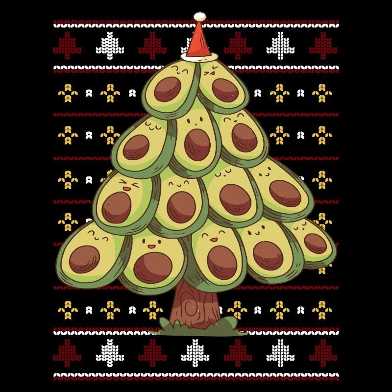 Pull de Noël laid: sapin de Noël avocat