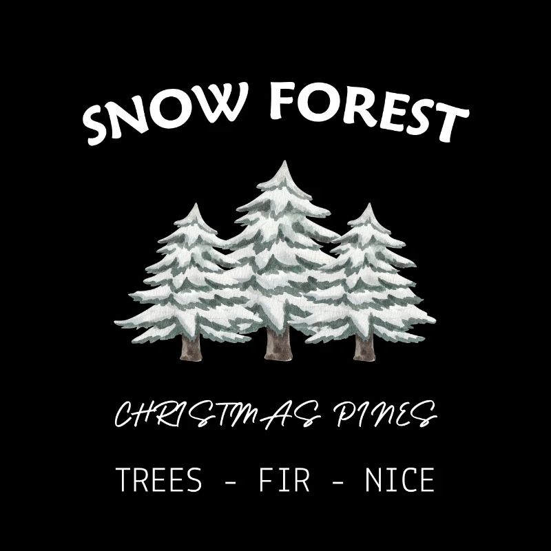 FORÊT ENNEIGÉE - PIN DE NOËL