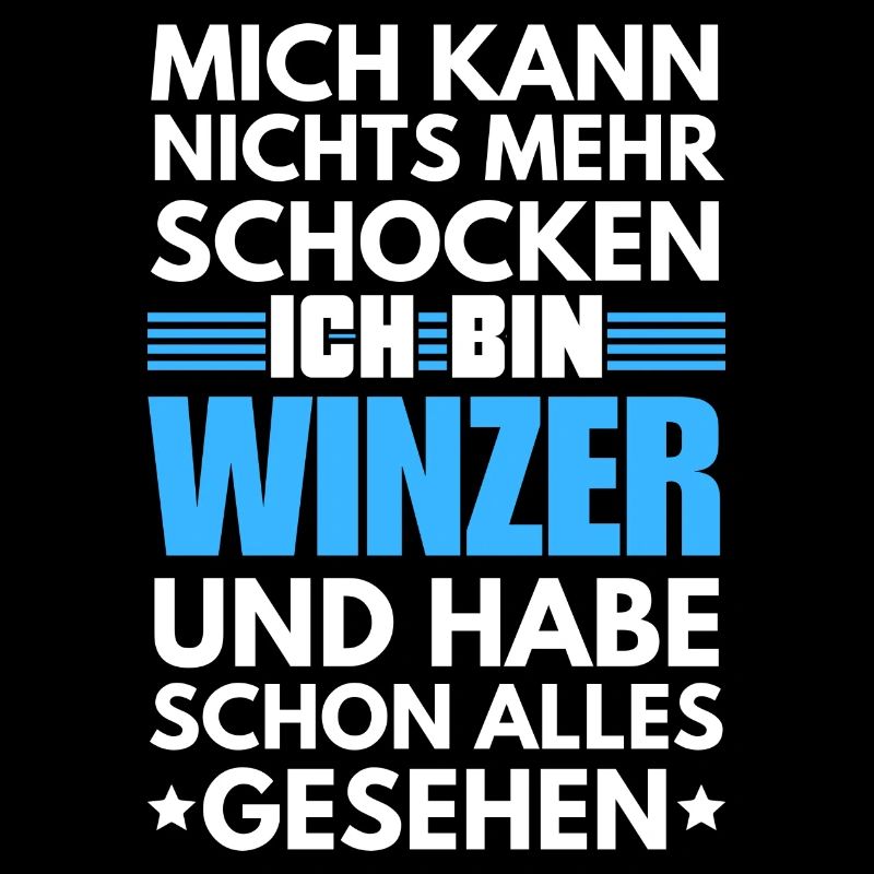 Nicht schockbarer Winzer