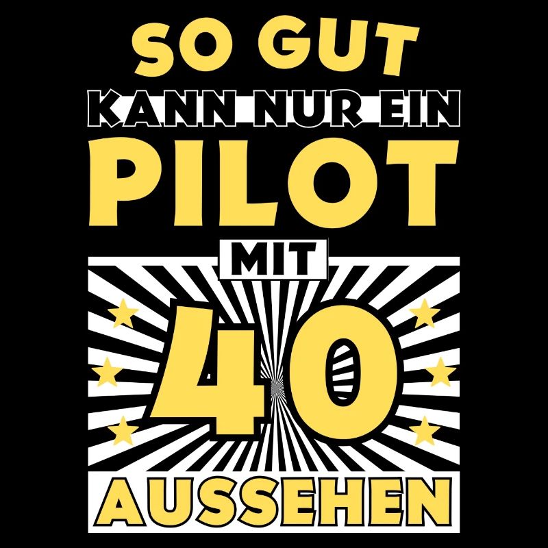 So gut kann nur ein Pilot mit 40 aussehen