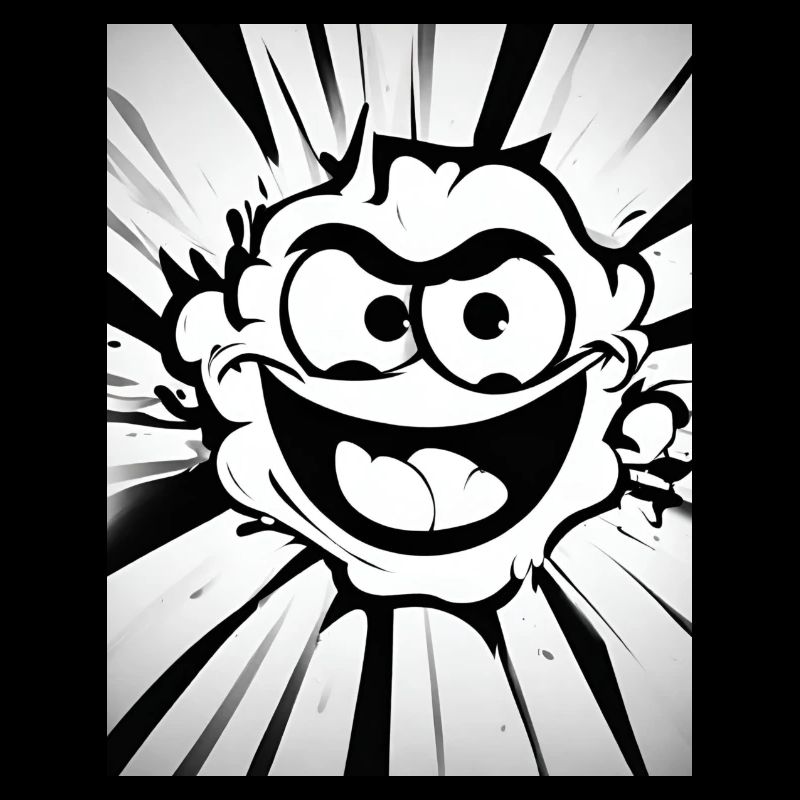 crazy smile